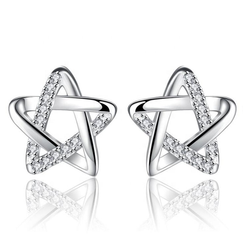 Exquisite Handmade 925 Sterling Silver Earrings - Timeless Elegance and Unparalleled Quality - HalleBeauty