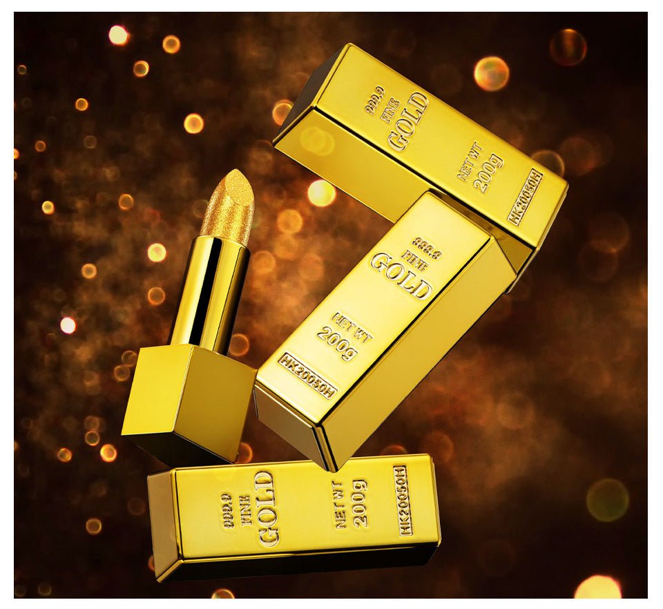 Gold Bar Lipstick Kit - HalleBeauty