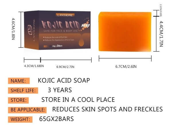 Kojic Acid Soap for Ultimate Skin Cleaning & Whitening - HalleBeauty