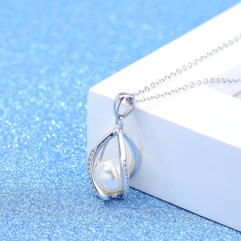 Luxurious 925 Sterling Silver Necklace: Custom Elegance-HalleBeauty