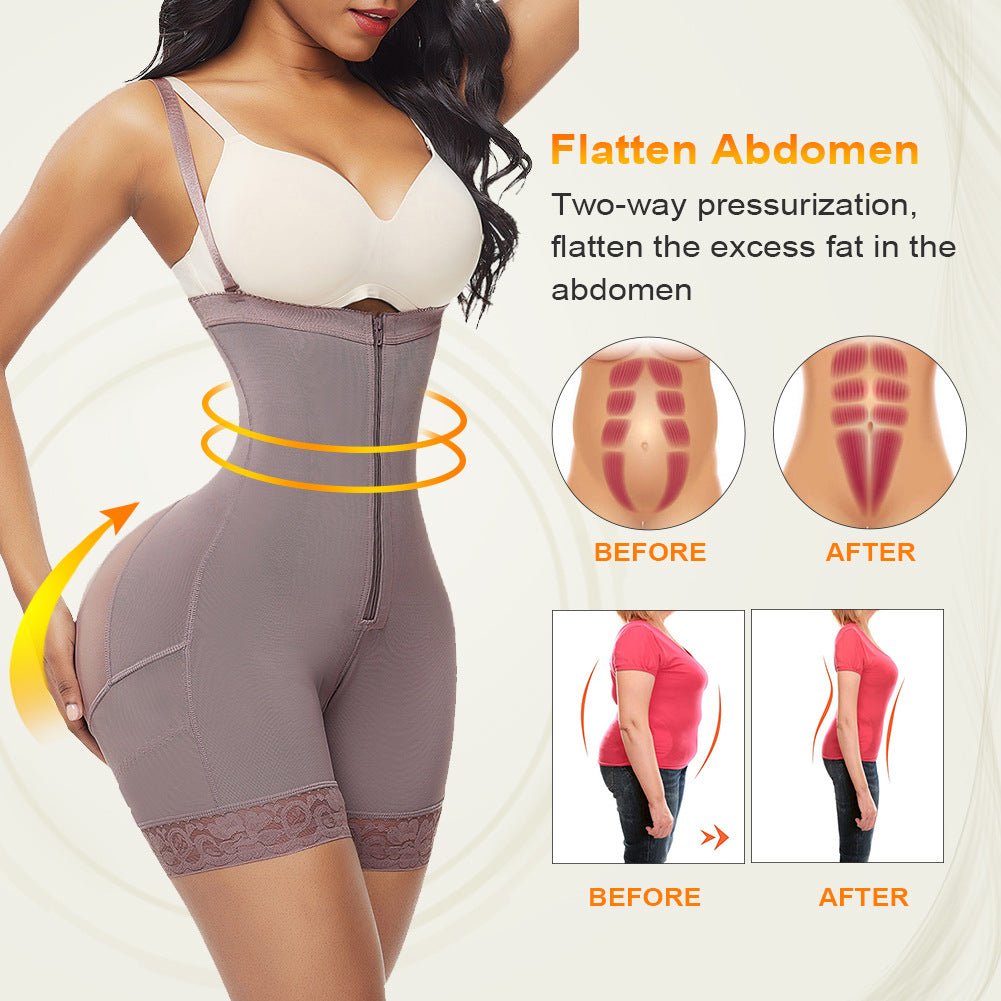 Mesh Hip Lift Belly Pants: Non-Slip, Double Elastic, and Breathable for Ultimate Hip Shaping - HalleBeauty