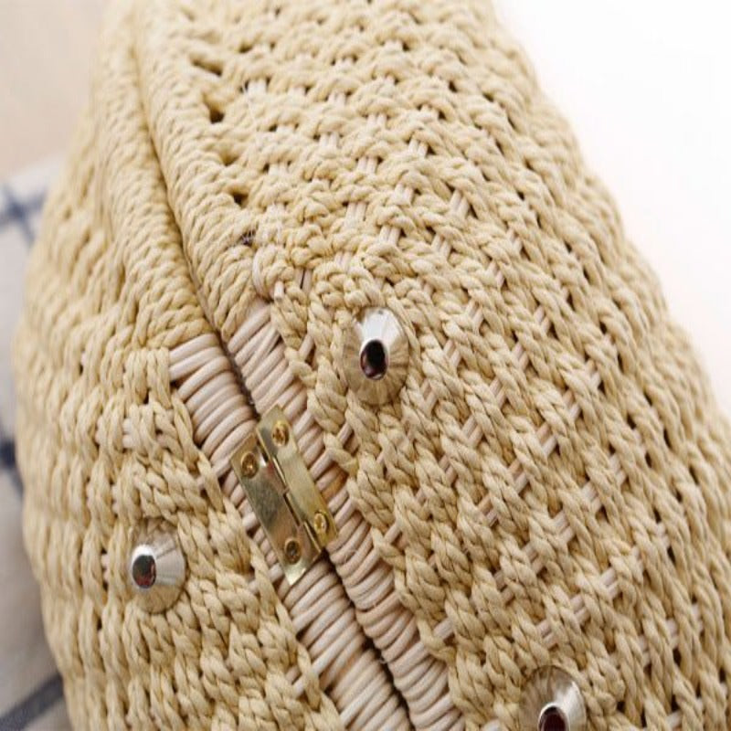 Sustainable Chic: Eco-Friendly Rattan Handbag for Conscious Style - HalleBeauty