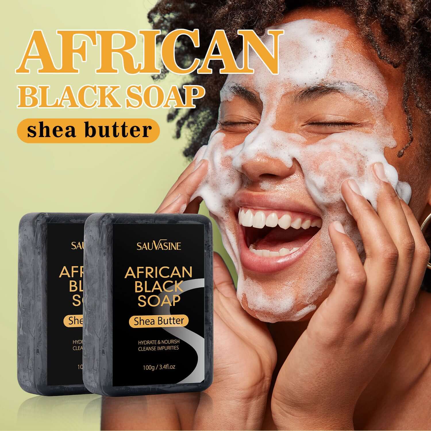 Rejuvenate with African Black Soap Body Moisturizer - HalleBeauty