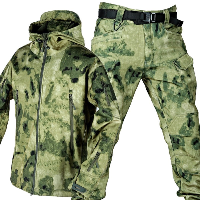 Special Forces Camouflage Training Outfit: Durable Tactical Outdoor Wear - HalleBeauty