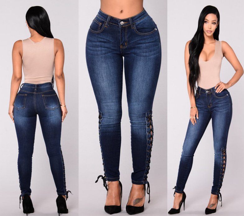 Trendy Dark Jeans for Women - HalleBeauty