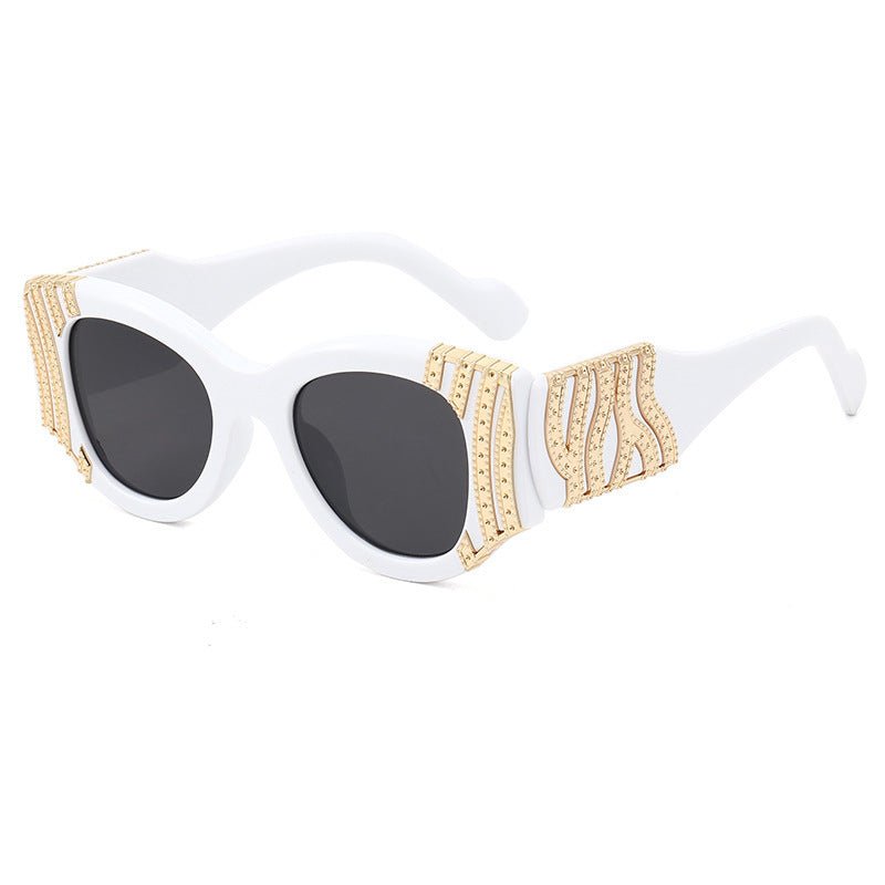 Trendy Leopard Print Fashion Sunglasses for Women - Stylish Eyewear - HalleBeauty