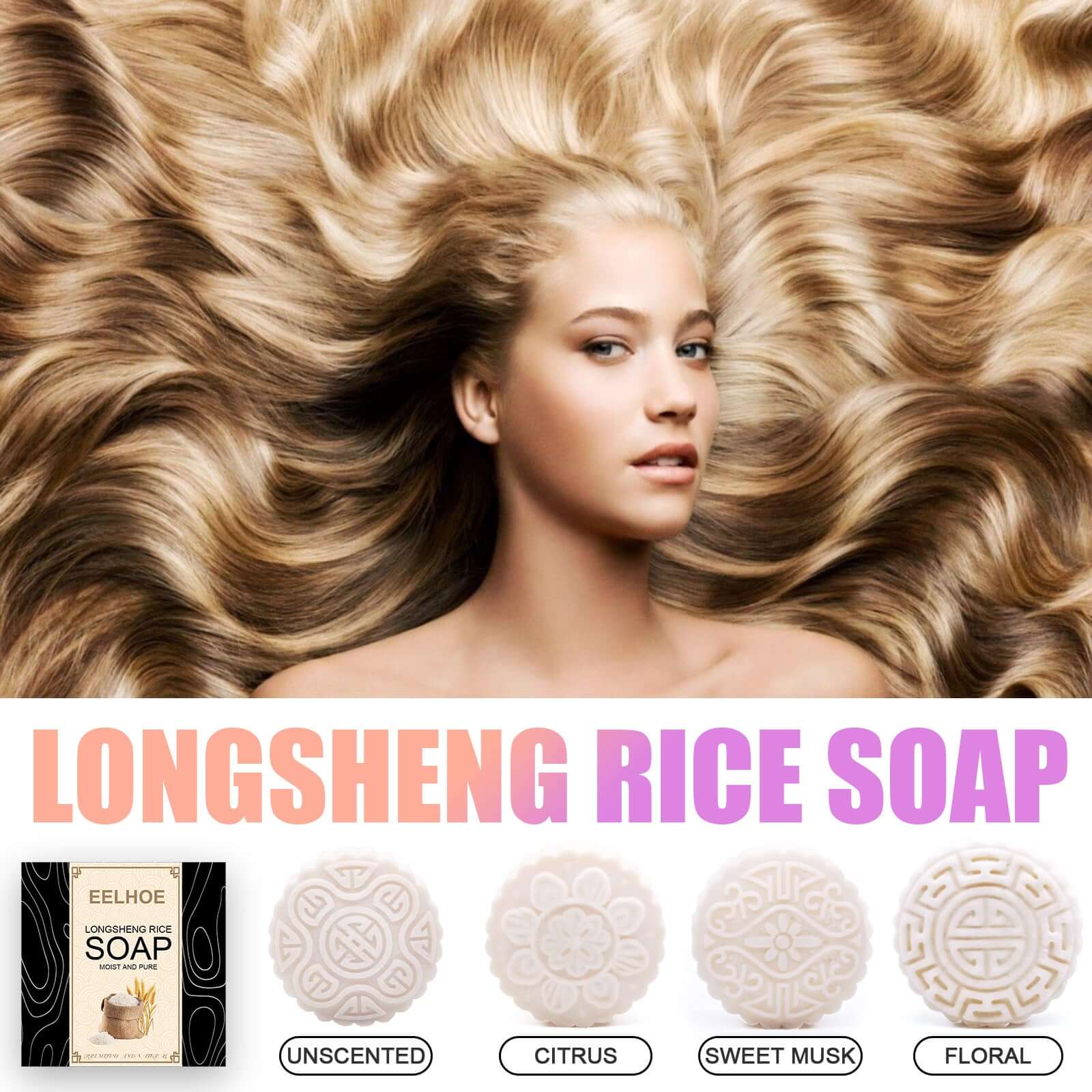Water Soap Shampoo - Nourish, Condition, Soften Your Hair - HalleBeauty