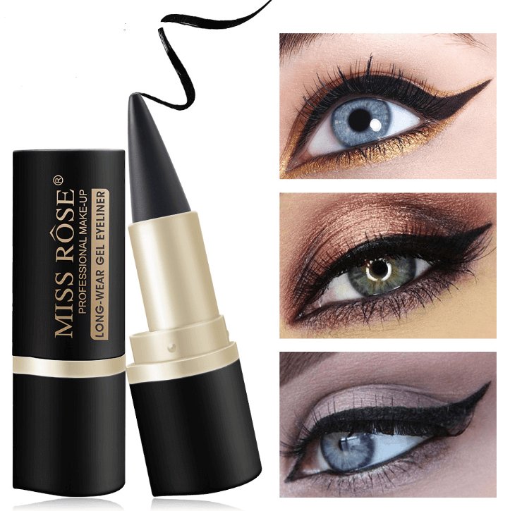 Waterproof Black Eyeliner - Beauty Makeup Eye Liner Tool - HalleBeauty